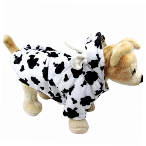 Disfraz para perro NUOBESTY estampado vaca XL miniatura 2
