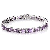 Edelstein: - Amethyst, Achteck, 6,00 x 4,00 MM, Gew. 10,0 ct.