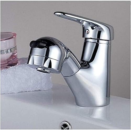 Kitchen Taps Tap Brass Chrome Faucet Hot and Cold Bathroom Pull Out Sink Basin