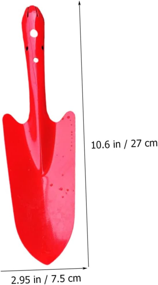 5pcs Gardening Shovel Lightweight Metal Hand Tools for Planting Digging and Transplanting Red Blue Yellow Green and Pink Durable and Compact Garden Equipment