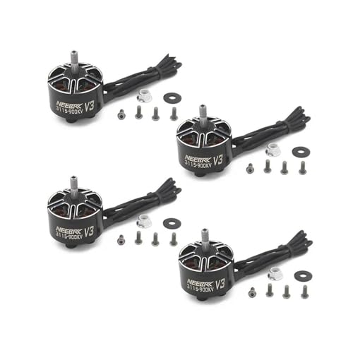 3115 �u���V���X���[�^�[ 900KV �d�l���������\�� DC �d���T�|�[�g�h���[�� UAV 9-10 �C���`���s���j�b�g(4PCS 3115 900KV)