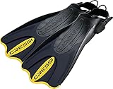Hergestellt in italy cressi Flossen palau saf, schwarz gelb, M/L-41/44, CA135141