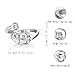 Zepmais 925 Sterling Silver Sea Otter Ring Always in My Heart Mother Rings Aniaml Jewelry Gifts for Women (Sea Otter)