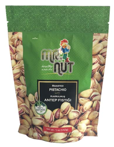 Mr. Nut Turkish Antep Pistachios - Antep Fistigi - Sam Fistigi 5 Oz Pack Of 2 #TOP1