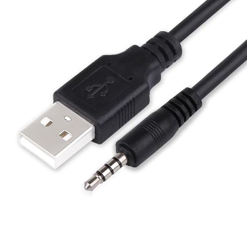 Xingdianfu - Xingdianfu 3,5 mm Klinke/Stecker auf USB Datenkabel für MP3 / MP4 Player-Auto-Videorecorder-Taschenlautsprechern