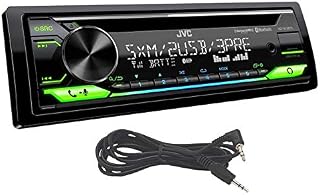 JVC KD-T915BTS Car CD Player Receiver Bluetooth/USB/Amazon Alexa+SiriusXM+Cable