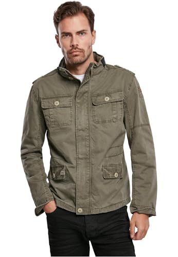 Veste Brandit Britannia pour homme style militaire décontracté - 5