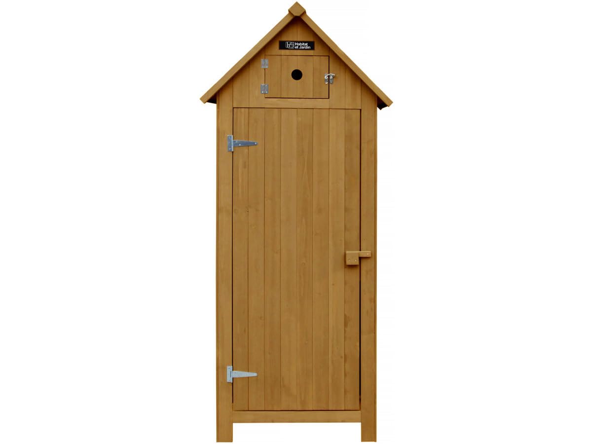 Armoire de Jardin Cabanon 77 x 54.5 x 179 cm Marron