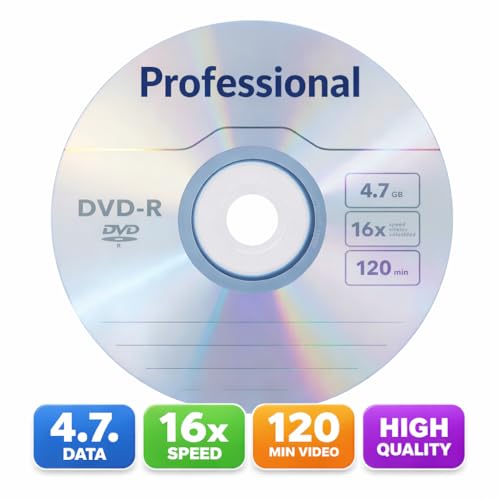 Image of DVD Disc 4.7GB Hyper Boost 16X Speed | Regular Blank Disk for Data Storage | with Anti Scratch Pouch (1)