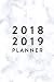 Produktbild 2018 2019 Planner, 18 Month Weekly & Monthly Planner | 2018-2019: Marble, January 2018 - June 2019, 6" x 9" (2018 2019 18-Month Daily Weekly Monthly Planner, Organizer, Agenda and Calendar)