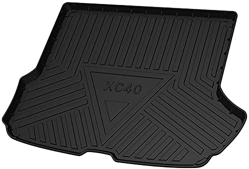 MISSLYY Tapis De Coffre De Voiture, Coffre Caoutchouc Tapis AntidéRapant PoussièRe RéSistant Coussin De Protection Accessoires pour Volvo XC40 2020 2021 Cover