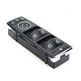 KUANGQIANWEI Botonera elevalunas Interruptor de Control de energía A2049055402 FIT para Mercedes Benz W212 E-Clase W204 C11 C117 G500 G550 C2