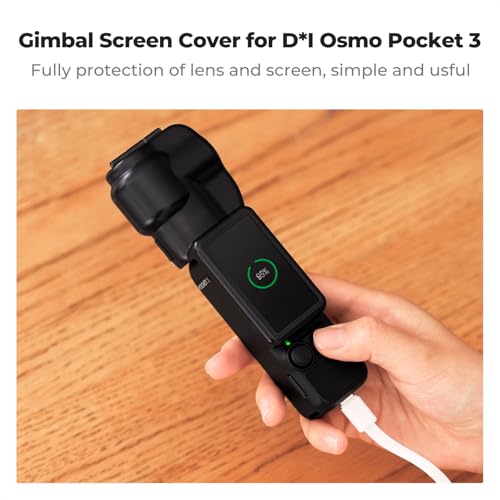 Image of K&F Concept Protective Cover Case for DJI Osmo Pocket 3, Gimbal Screen Protector Lens Guard, Plastic Case Pocket 3 Accessories