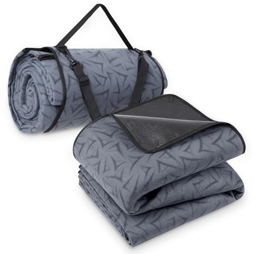REDCAMP Soft Fleece Tent Carpet 220 x 200cm Extra Thick 2mm Foam Insulated Awing Carpet with Waterproof Non-Slip Base Warm Groundsheet for 4 Man Air Tents Camping & Outdoor & Caravan Awning Use