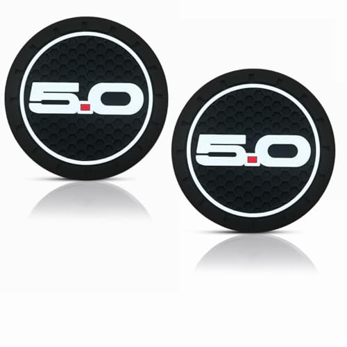 Portavasos para carro set 2 piezas 5.0 goma redondo miniatura 3