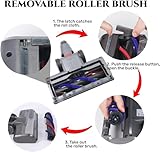 BAKTH Head Replacement for Dyson V7 V8 V10 V11 V15 Vacuum Cleaner with Hard Bristle Roller, Detachable Direct Drive Cleaning Brush Head with 5 LED Lights for Hard Floors and Carpets - Image 4