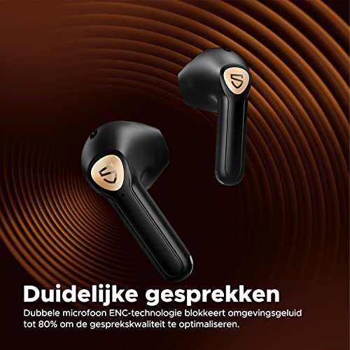 SoundPEATS Air3 Deluxe HS Draadloze Bluetooth Oordopjes Hi-Res Audio Semi-in-ear LDAC-codec, Wireless Earbuds met 4… - Image 5