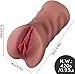 Realistic Pocket Puzzy AUT Male Masterburbatar Heat Masterburbatar Life Machine Realistic Textured Machine Devices Male Masterburbatar Hands Free Men Masterburbatar Silicone Underwear KL110