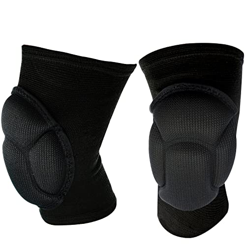 Knchy Sponge Wrestling Knee Pads, Thickened Soft Protective Knee Sleeves For Men Women, Flexible Anti-Collision Knee Support Brace For Wrestling Basketball Volleyball Football Dance Knee Protector #TOP8