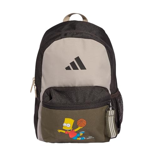 adidas Mochila The Simpsons Kids, Night Brown/Olive Strata/Wonder Bege