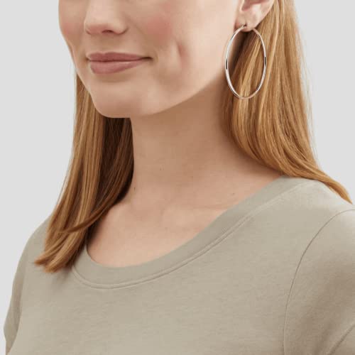 Silpada 'Mirrored Dreams' Hoop Earrings in Sterling Silver4