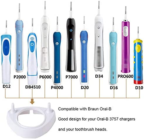 Lazyme Single Charger Holders Toothbrush Heads Holder Compatible For Oral-B, For Oral-B D Series, Pro Series (1 Pack) #TOP6