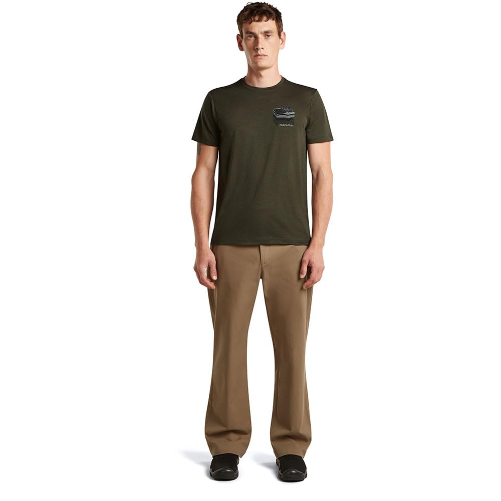 ICEBREAKER 150 Tech Lite Envolving Lay Short Sleeve T-Shirt XL