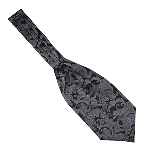 Image of Peluche Stunning Alley Black Cravat for Men