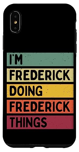 I'm Frederick Doing Frederick Things �ʔ��� �p�[�\�i���C�Y �X�}�z�P�[�X iPhone XS Max �p