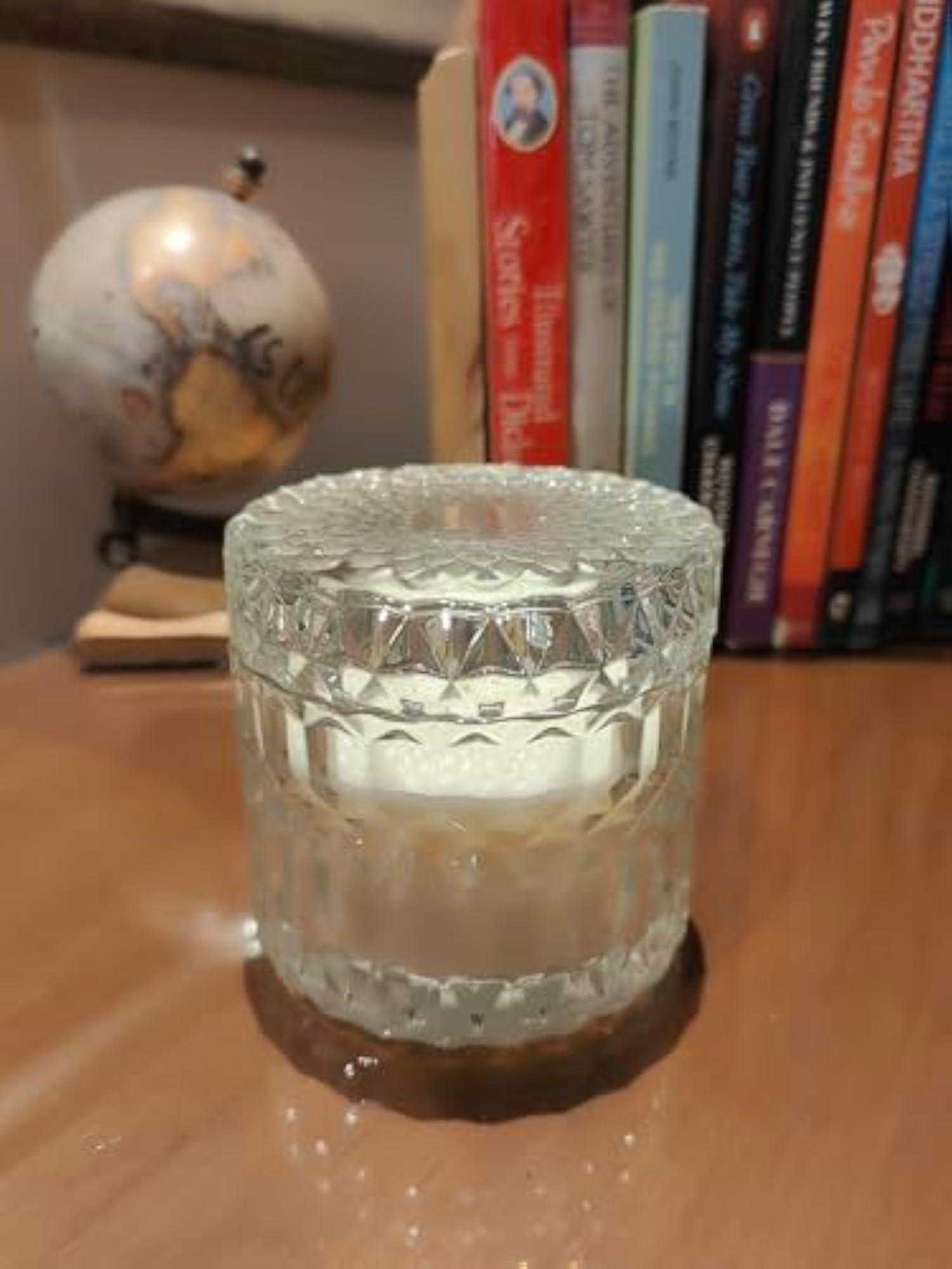 Bumbleberry Crystal Glass Jar Scented Candle Combo Set
