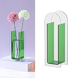 Durable et durable : fabriqué à partir d'un matériau acrylique durable, ce vase est conçu pour résister à une utilisation quotidienne et conserver sa beauté pour les années à venir. C'est un ajout fiable et durable à votre décoration intérieure dont vous pourrez profiter longtemps.