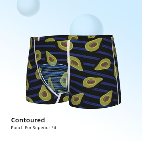 Boys' Cotton Boxer Brief Soft Underwear-Avocado4