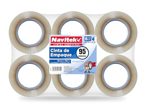 Encuentra cinta transparente 48 x 150 marca navitek, en la categoría de herramientas y accesorios para pintar. Cinta transparente 48 x 150 Marca Navitek 2