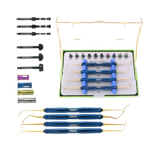 Anseven DASK SINUS Lift Kit Implant Advanced Drills Stoppers Elevation Instrument