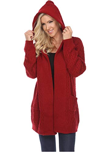 Image of SIMPLY COUTURE Women's Casual Pullover Cable-Knit Oversize Sweater