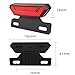 MOONDKIST Electric Bicycle Rear Light, 2 in 1 Bicycle Tail Light Running Light Brake Light, 36-48V Bicycle Accessories Safety Warning Lights, Tail Light Accessories