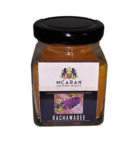 Glitters Scented Resuable JAR Candle with RACHAWADEE Fragrance- Made in Thailand, SPA/Saloon Candles, Decorate Your House, Office, Cafe, Birthday Gifts, Events, Party, House Warming Candles