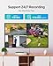 ZOSI 3K Lite Security Camera System with AI Human Vehicle Detection,H.265+ 8CH HD TVI Video DVR Recorder with 4X HD 1920TVL 1080P Indoor Outdoor Weatherproof CCTV Cameras,Remote Access,1TB Hard Drive
