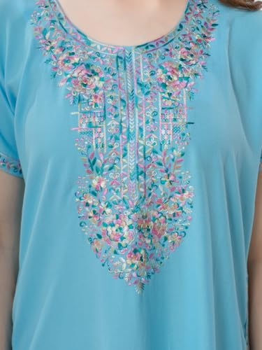 Image of Soulemo Women's Solid Alpine Nighty 1749