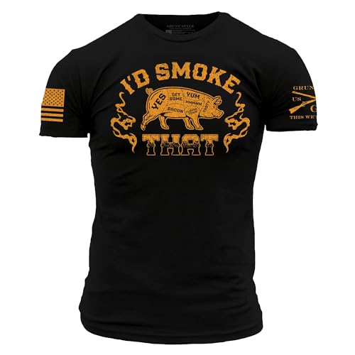 Grunt Style Id Smoke that Mens T-Shirt (XXLarge Black)