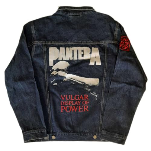 Pantera Men's Vulgar Display of Power Denim Jacket | Officially Licensed Merchandise2