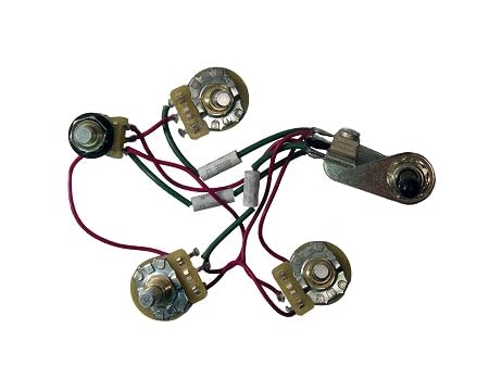 Rickenbacker Teil 00220-4 Steuerkabelbaumbaugruppe mit Switch 4003