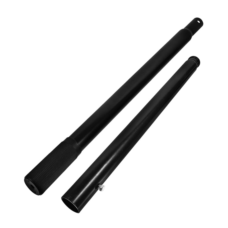 JECOMPRIS Floor Jack Handle Replacement: 2Pcs 3 Ton Horizontal Hydraulic Lift Pole Extension Part - Automotive Car Tire Hoist Trolley Rod Anti-Slip Grip Lever Bar