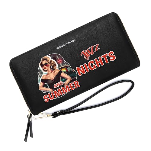 Customized Summer Day Women's Wallet,Birthday Gift,Holiday Gift for Family&Friends,Valentine's Day Gift for Wife Lover from Husband Spouse 1302q