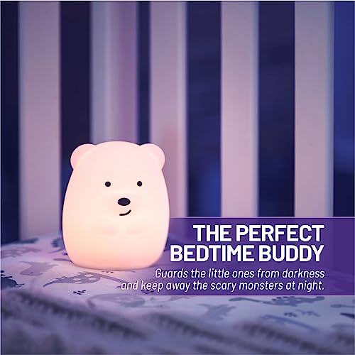 Lámpara de mesa nocturna niños Lumipets combo oso miniatura 6