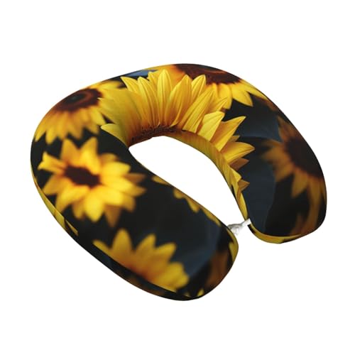 Almohada de espuma viscoelástica talla única negra miniatura 2