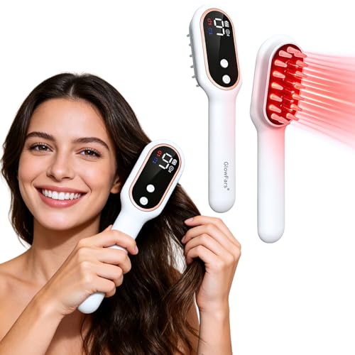 Red Light Hair Growth Comb and Oil Applicator
