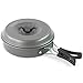 Winterial Camping Cookware and Pot Set, 10 Piece Set for Camping, Backpacking, Hiking, Trekking