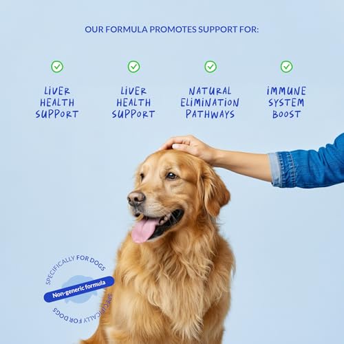 Image of Milk Thistle Liquid for Dogs - Liver, Kidney & Detox Support