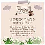 MjAMjAM Premium Nassfutter für Hunde, purer Fleischgenuss, köstliches Pferd pur, 6er-Pack (6 x 200 g), getreidefrei mit extra viel Fleisch